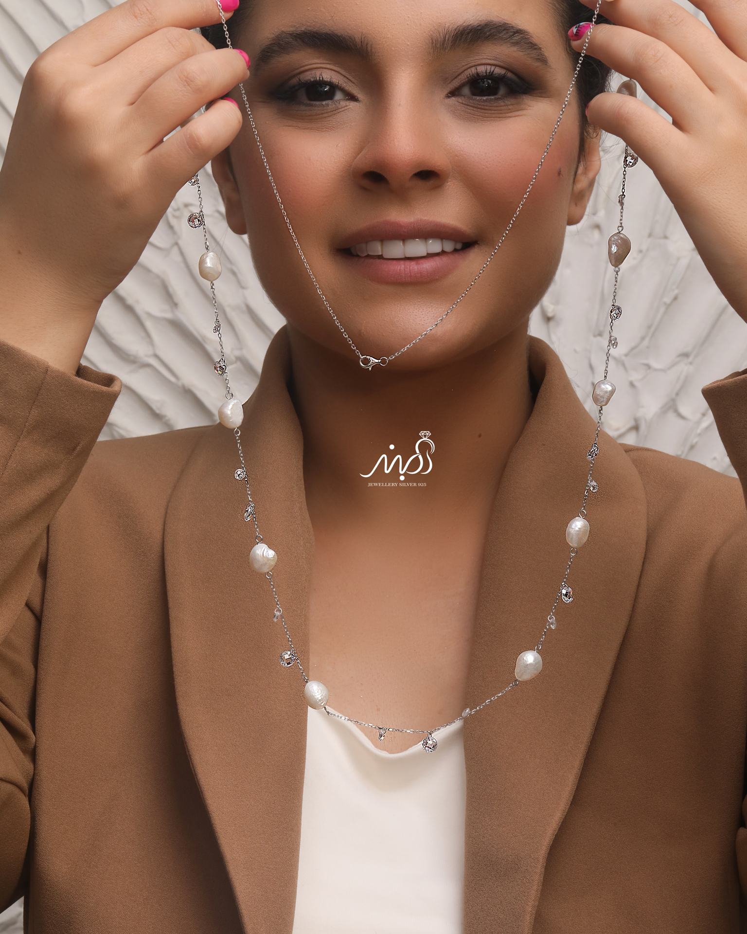 تصویر از 💍 رولباسی جواهري خاص و زیبا ، نقره عیار ۹۲۵ (G_3203)‌‌‌‌‌‌